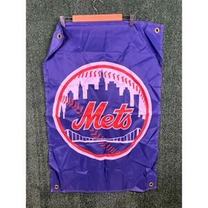 New York Mets MLB Baseball Flag  Banner Team Logo Skyline 3x2 Grommets